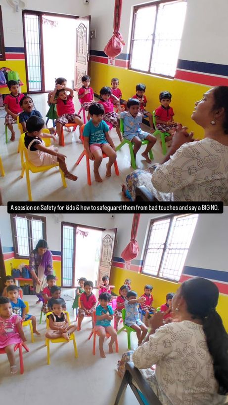 Safe touch awareness — teaching little ones to say a BIG NO